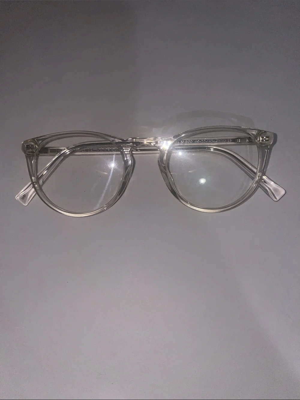Warby Parker Haskell crystal